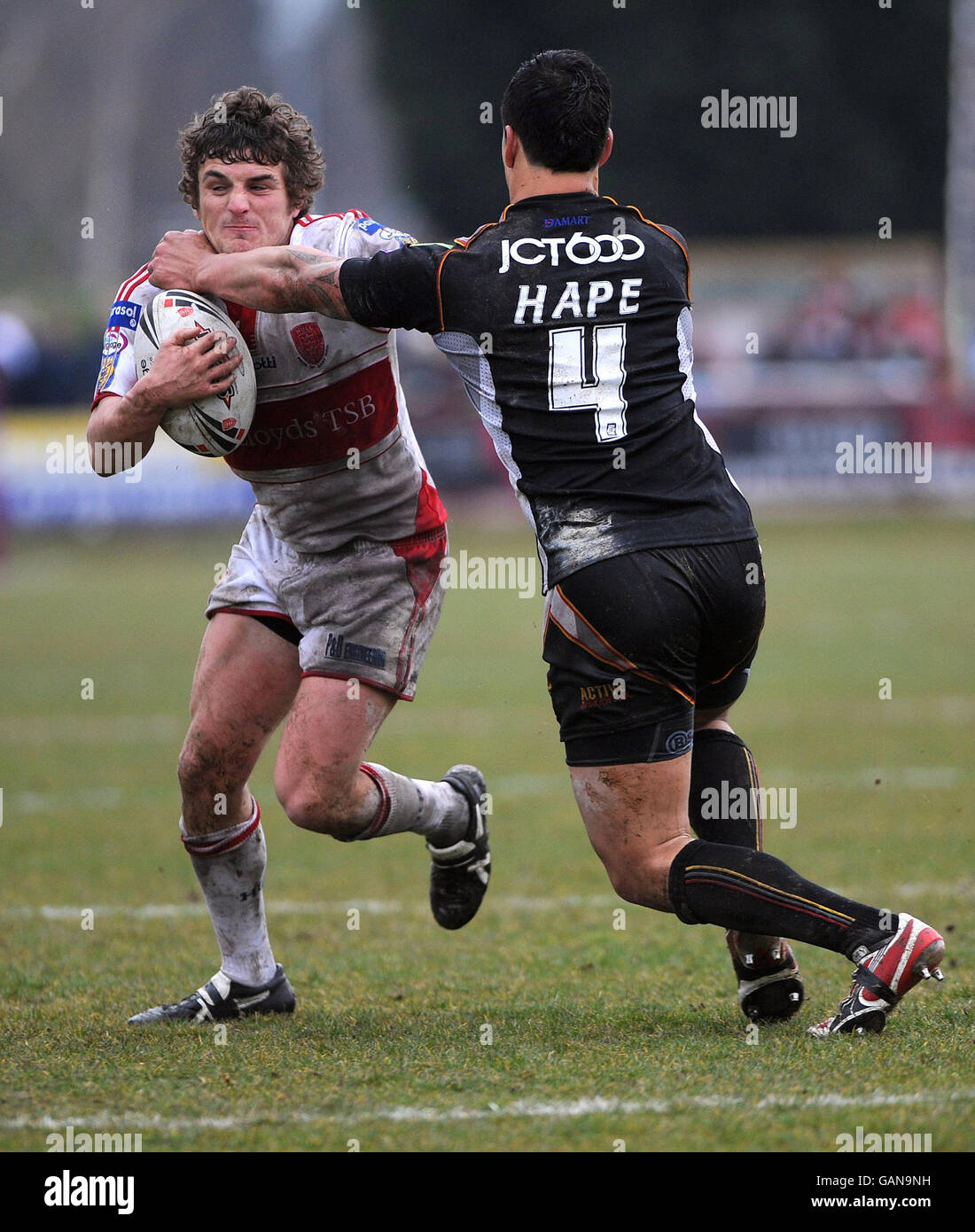 Rugby League - engage Super League - Hull KR v Bradford Tori - Craven Park Foto Stock