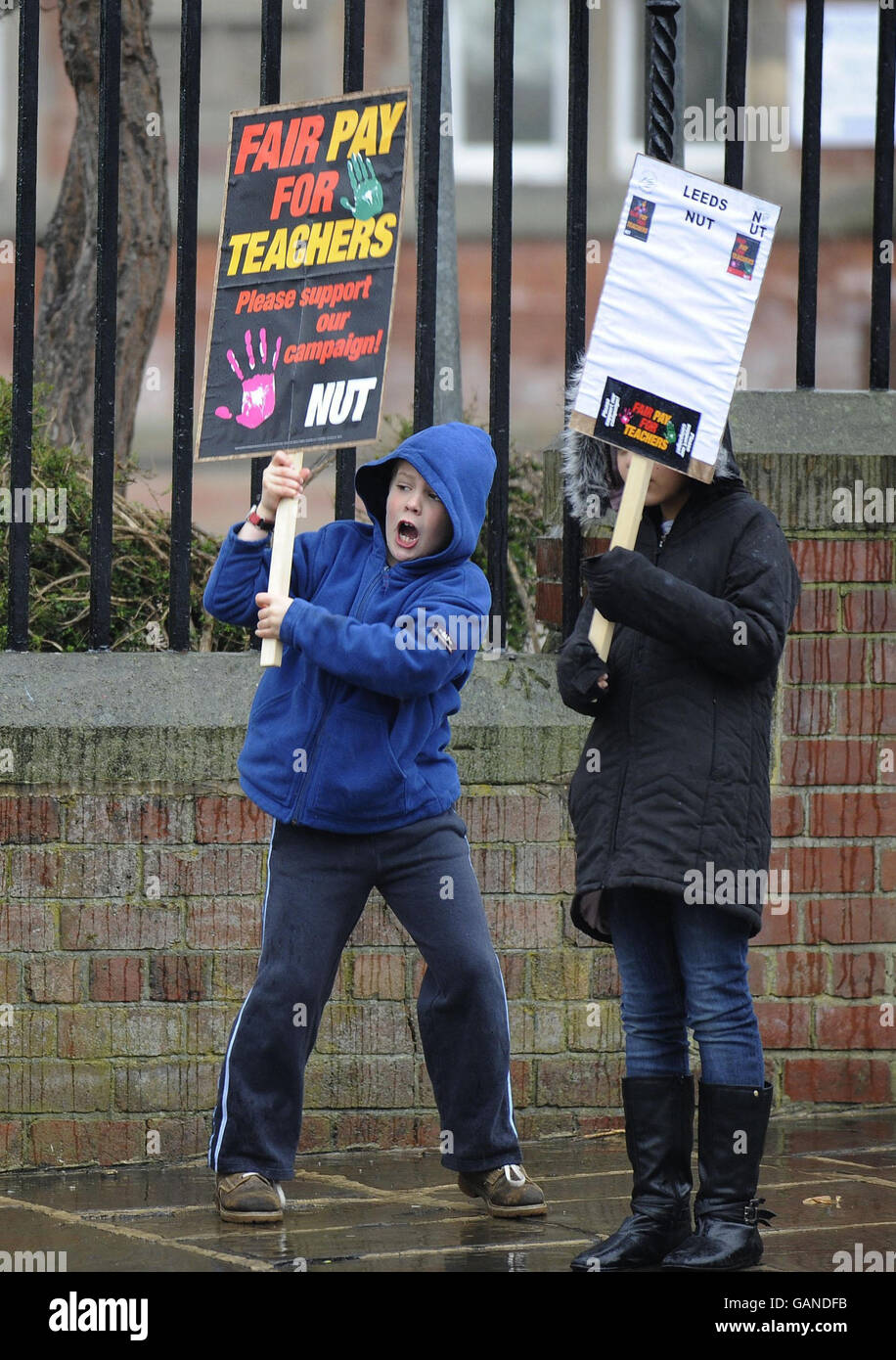 Colpo degli insegnanti Foto Stock