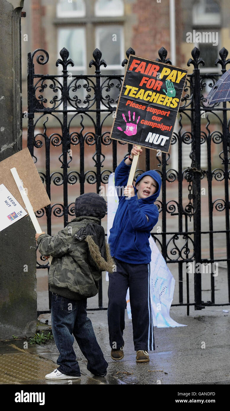 Colpo degli insegnanti Foto Stock