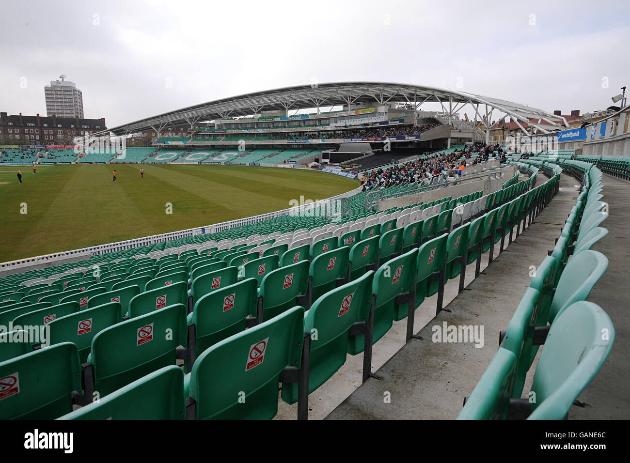 Cricket - Friends Provident Trophy - Surrey v Middlesex - The Brit Oval. Vista generale del Brit Oval, sede del Surrey County Cricket Club. Foto Stock