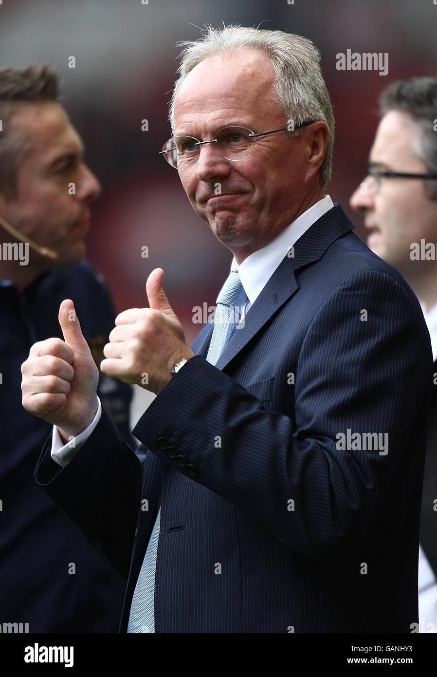 Calcio - Barclays Premier League - Liverpool v Manchester City - Anfield Foto Stock