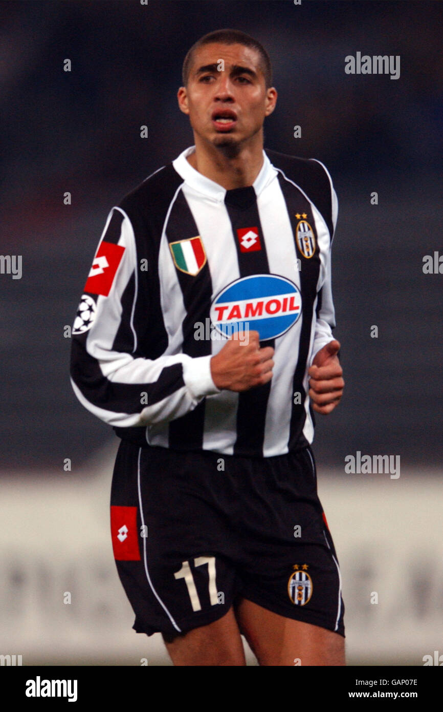 Calcio - UEFA Champions League - Gruppo D - Juventus / Deportivo la Coruna. David Trezeguet, Juventus Foto Stock