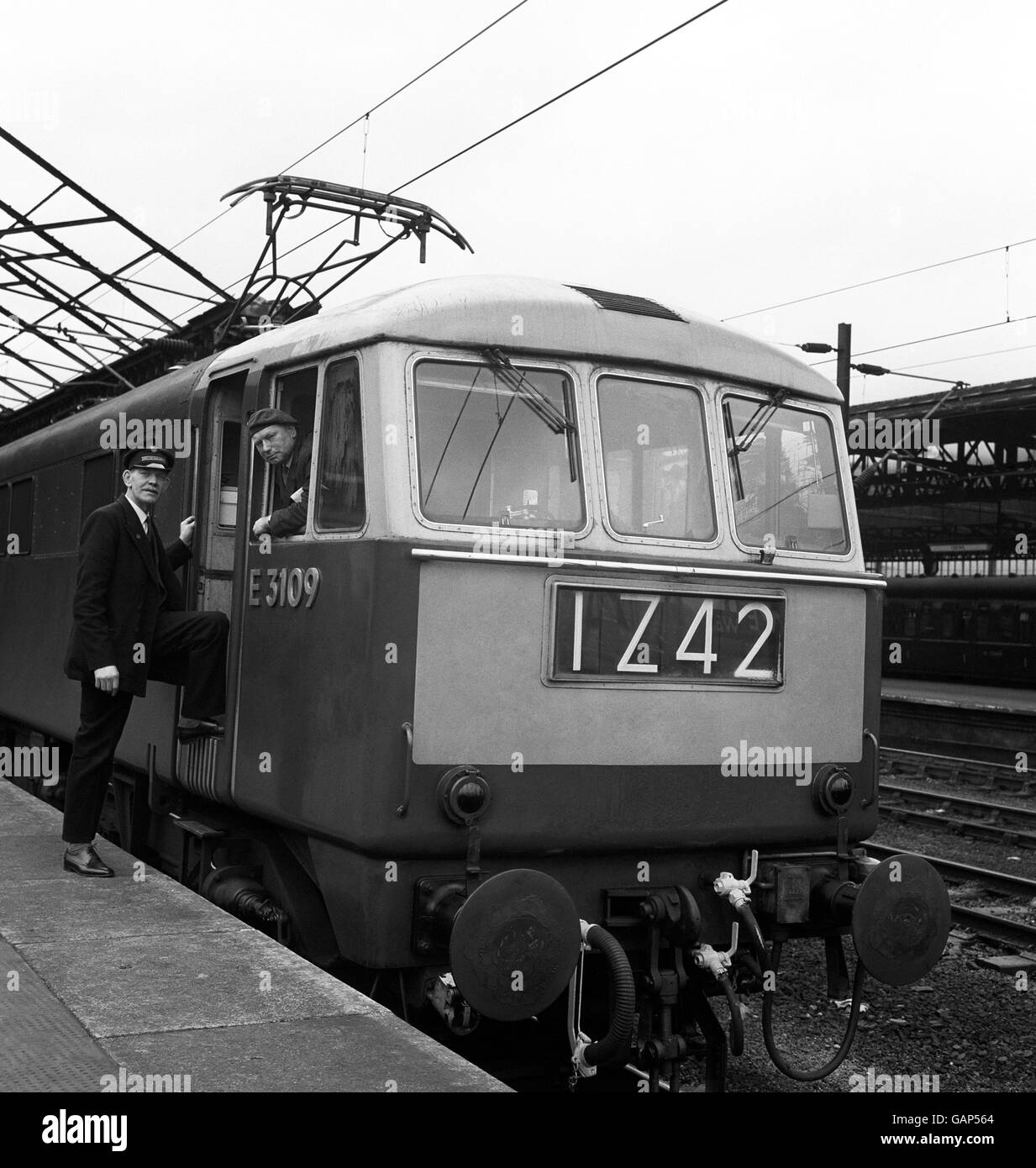 British Railways - Diesel - Crewe - 1966 Foto Stock