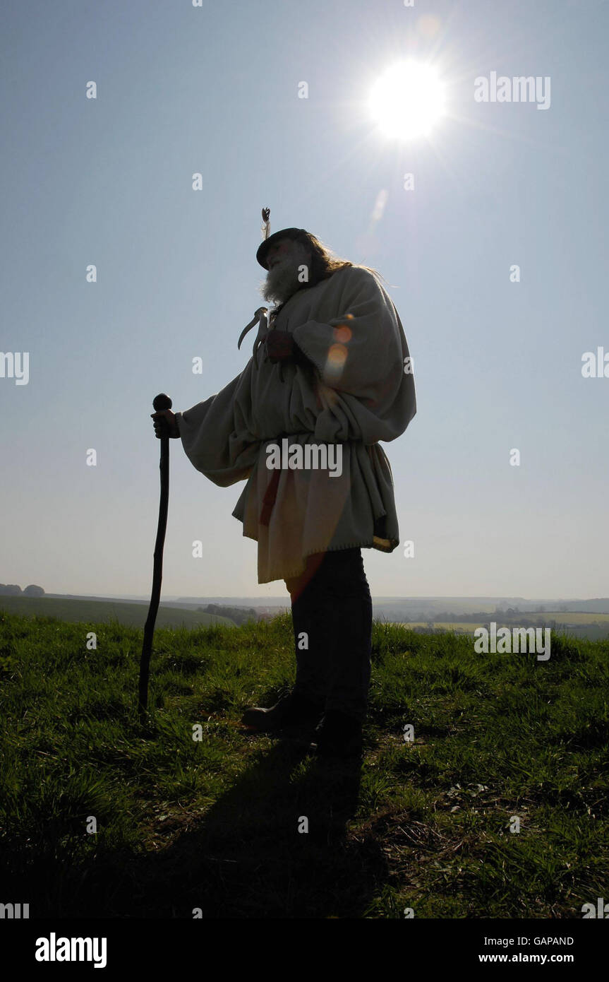 Silbury Hill Foto Stock