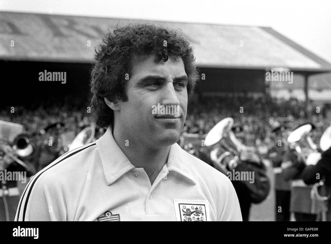 Calcio - Home Campionato Internazionale - Galles / Inghilterra - Ninian Park. Peter Shilton, portiere dell'Inghilterra. Foto Stock