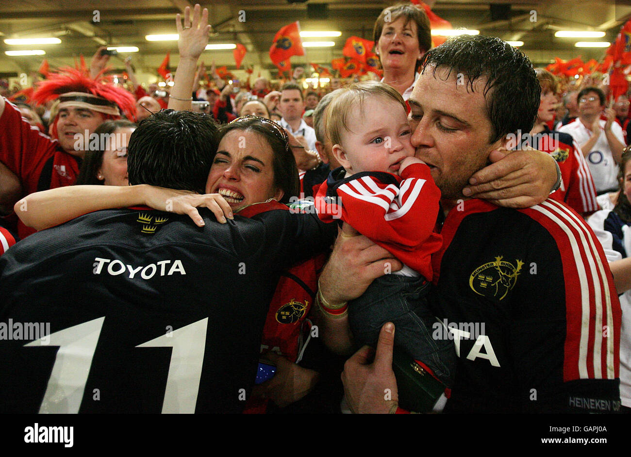 Il Rugby - Heineken Cup - finale - Munster v Toulouse - Millennium Stadium Foto Stock