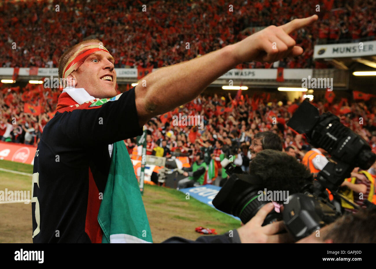 Il Rugby - Heineken Cup - finale - Munster v Toulouse - Millennium Stadium Foto Stock