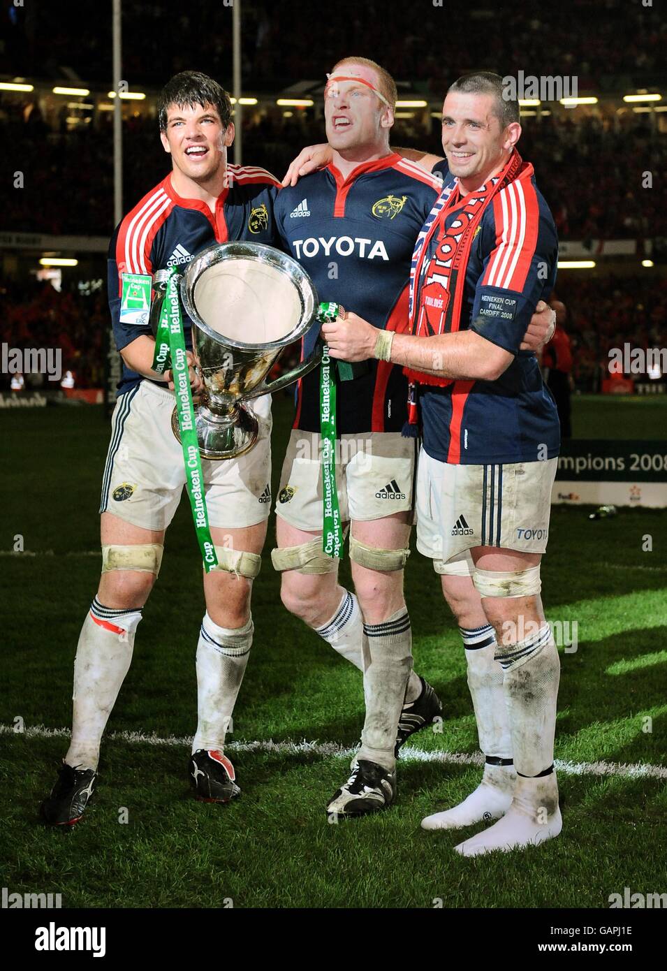 Il Rugby - Heineken Cup - finale - Munster v Toulouse - Millennium Stadium Foto Stock