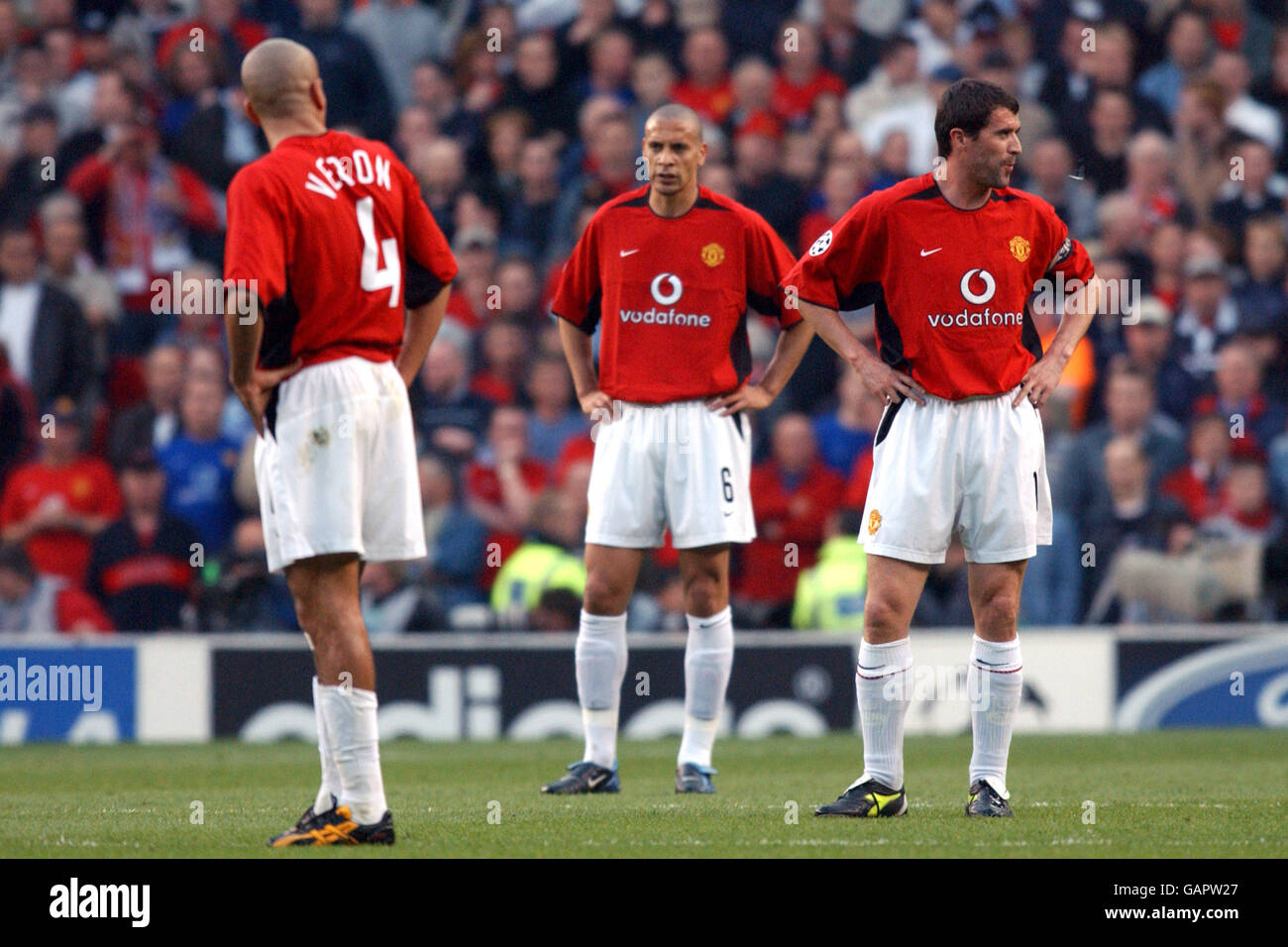 Soccer - UEFA Champions League - Quarti di Finale - Seconda tappa - Manchester United v Real Madrid Foto Stock