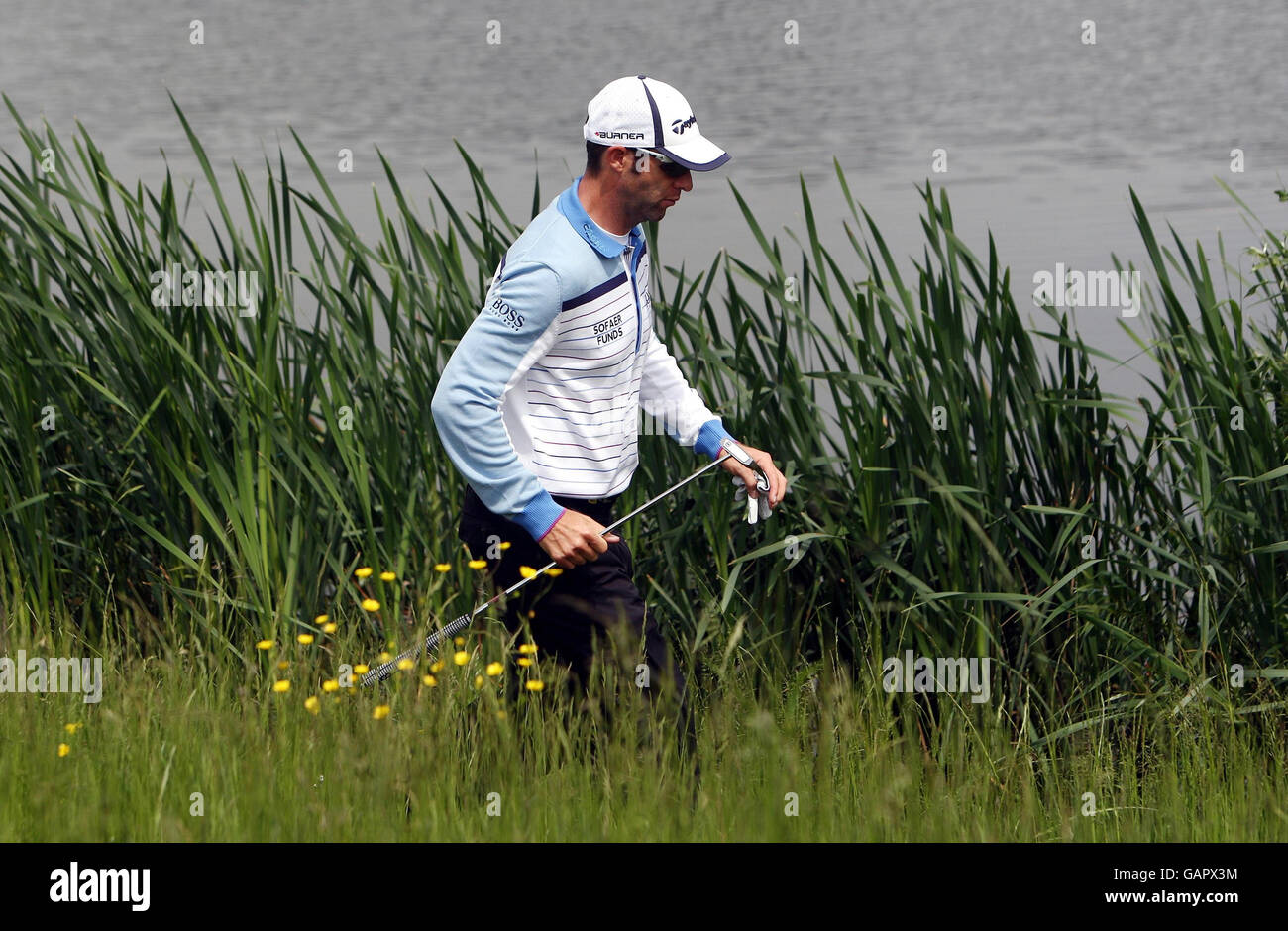 Golf - The Celtic Manor Wales Open 2008 - Round One - The Celtic Manor Resort. Bradley Drege del Galles durante il Round uno dei 2008 Celtic Manor Wales Open al Celtic Manor Resort di Newport. Foto Stock