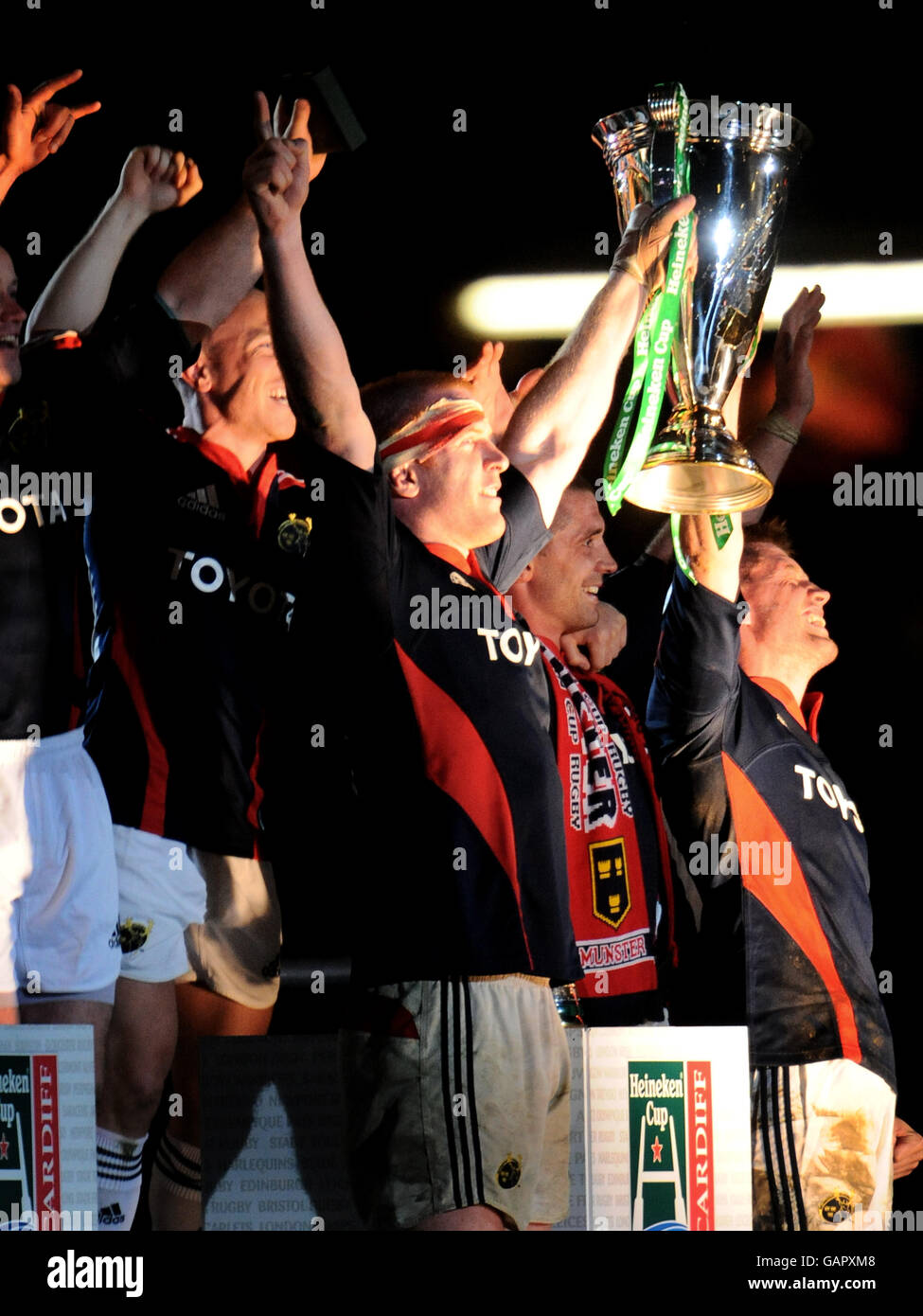 Il Rugby - Heineken Cup - finale - Munster v Toulouse - Millennium Stadium Foto Stock