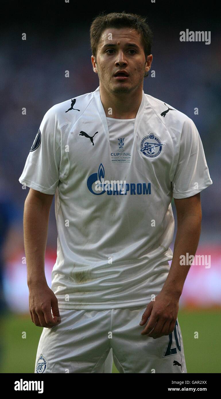 Calcio - Coppa UEFA - finale - FC Zenit Saint Petersburg v Rangers - City of Manchester Stadium Foto Stock