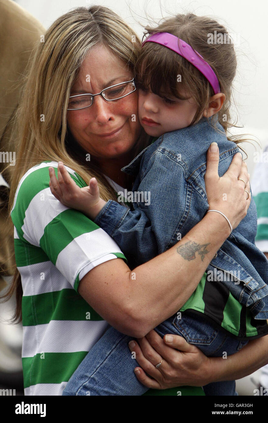 Calcio - Tommy Burns omaggi - Celtic Park Foto Stock