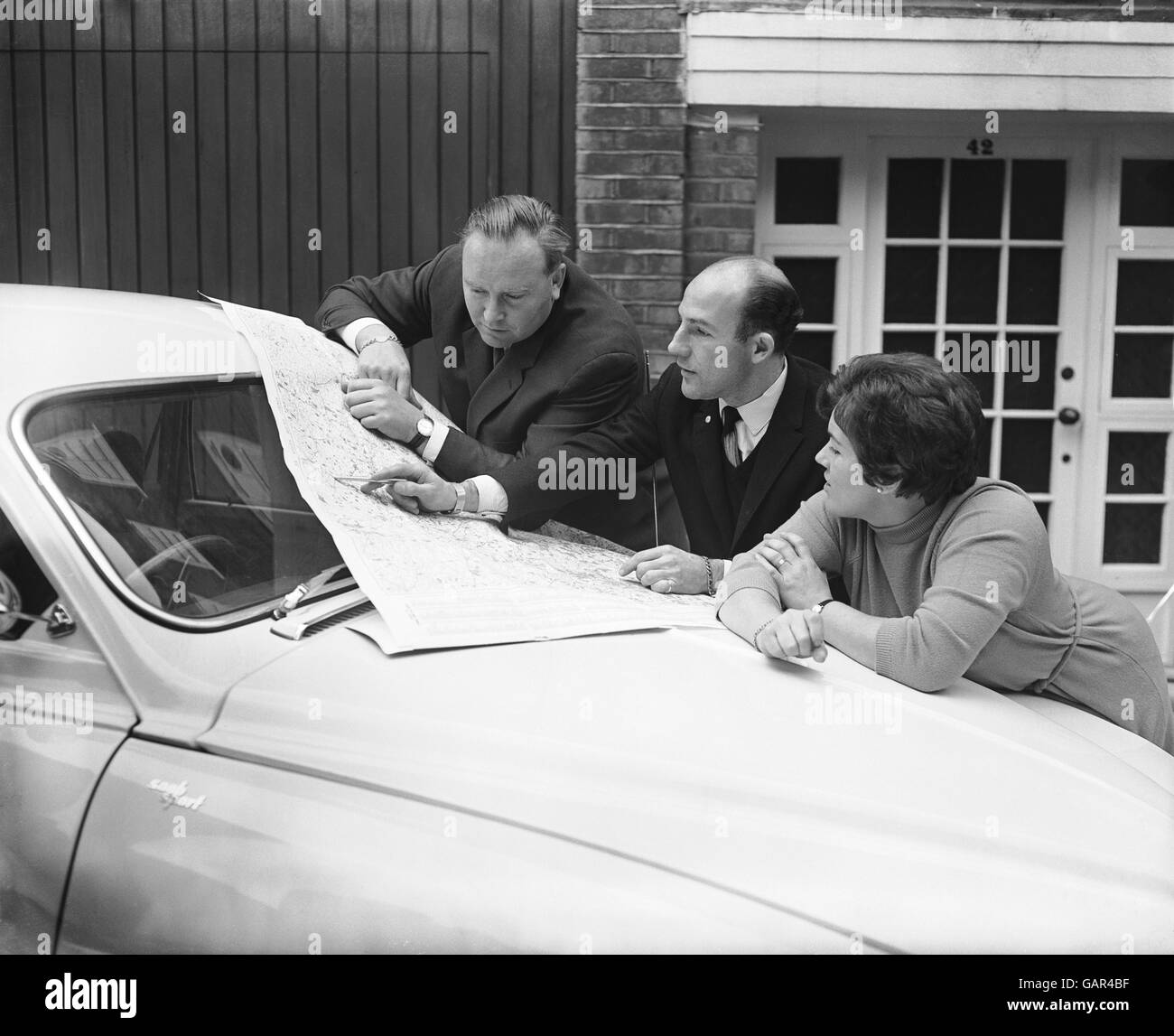 Rally - East African Safari Rally Foto Stock