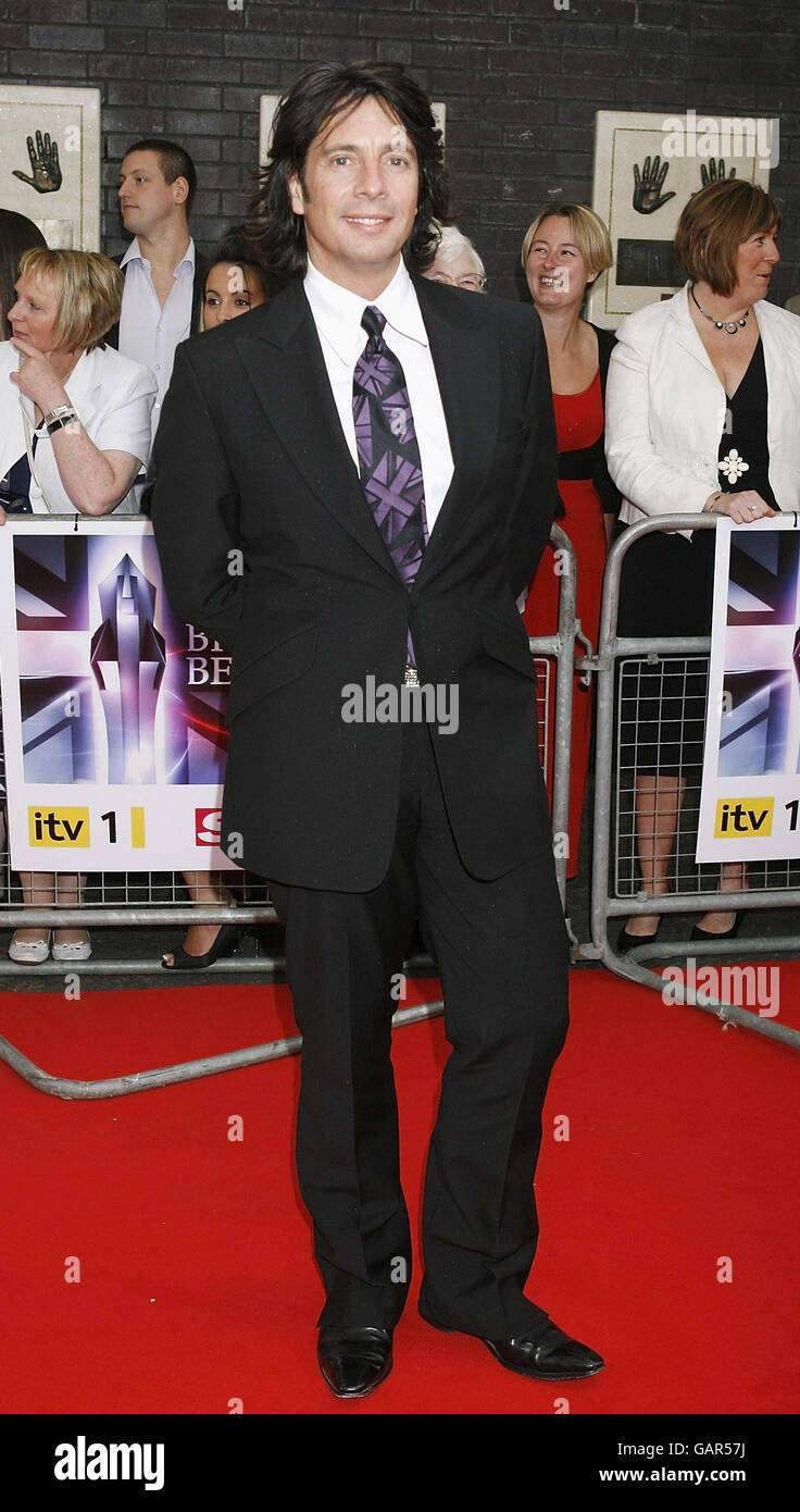 Premi Britain's Best 2008 Awards - Londra. Laurence Llewelyn-Bowen arriva ai premi Best 2008 della Gran Bretagna ai London Television Studios. Foto Stock