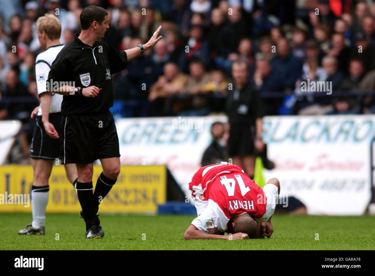 Calcio - Barclaycard FA Premiership - Bolton Wanderers v Arsenal Foto Stock