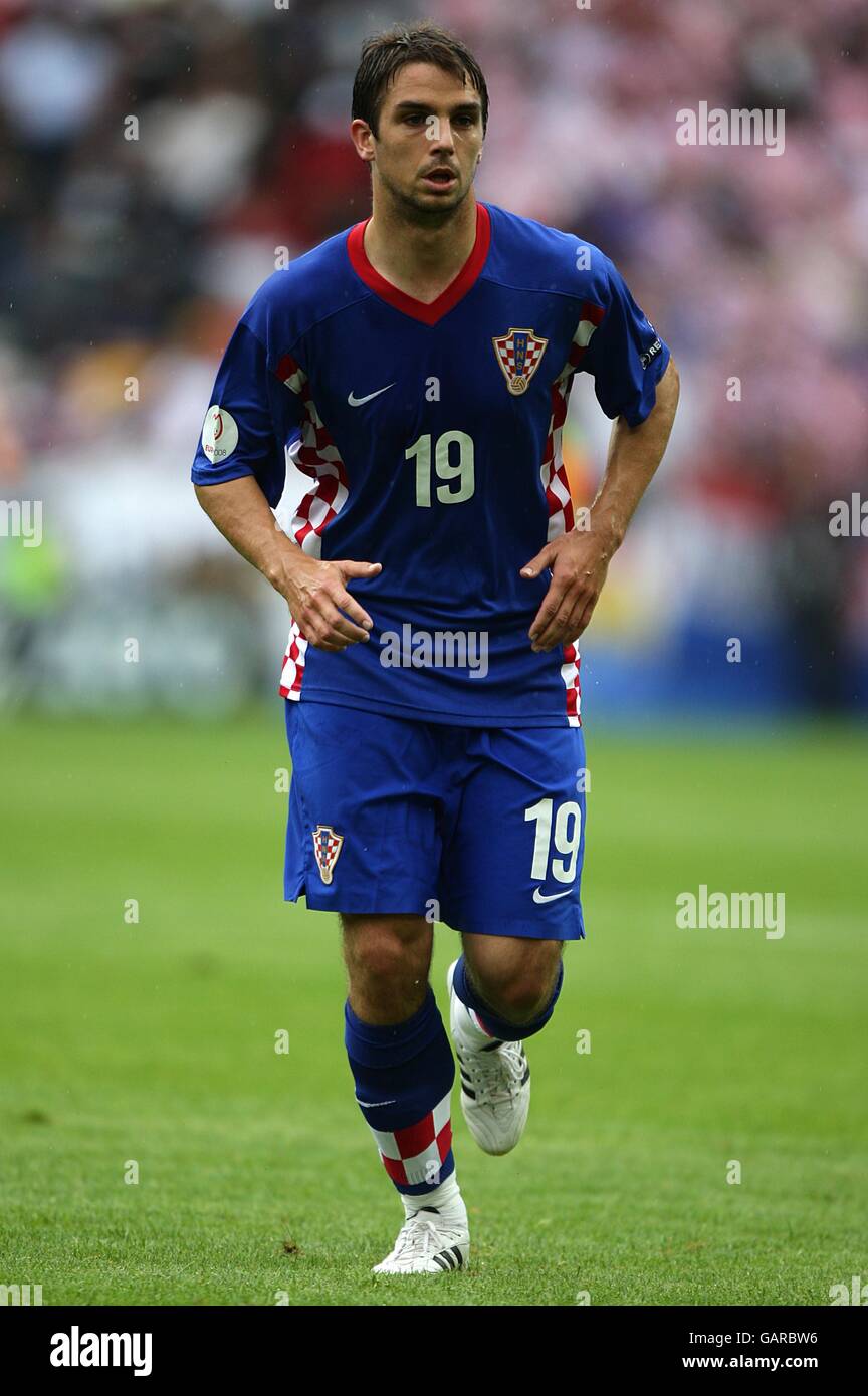 Calcio - Campionato europeo UEFA 2008 - Gruppo B - Croazia / Germania - Hypo-Arena. Niko Kranjcar, Croazia Foto Stock