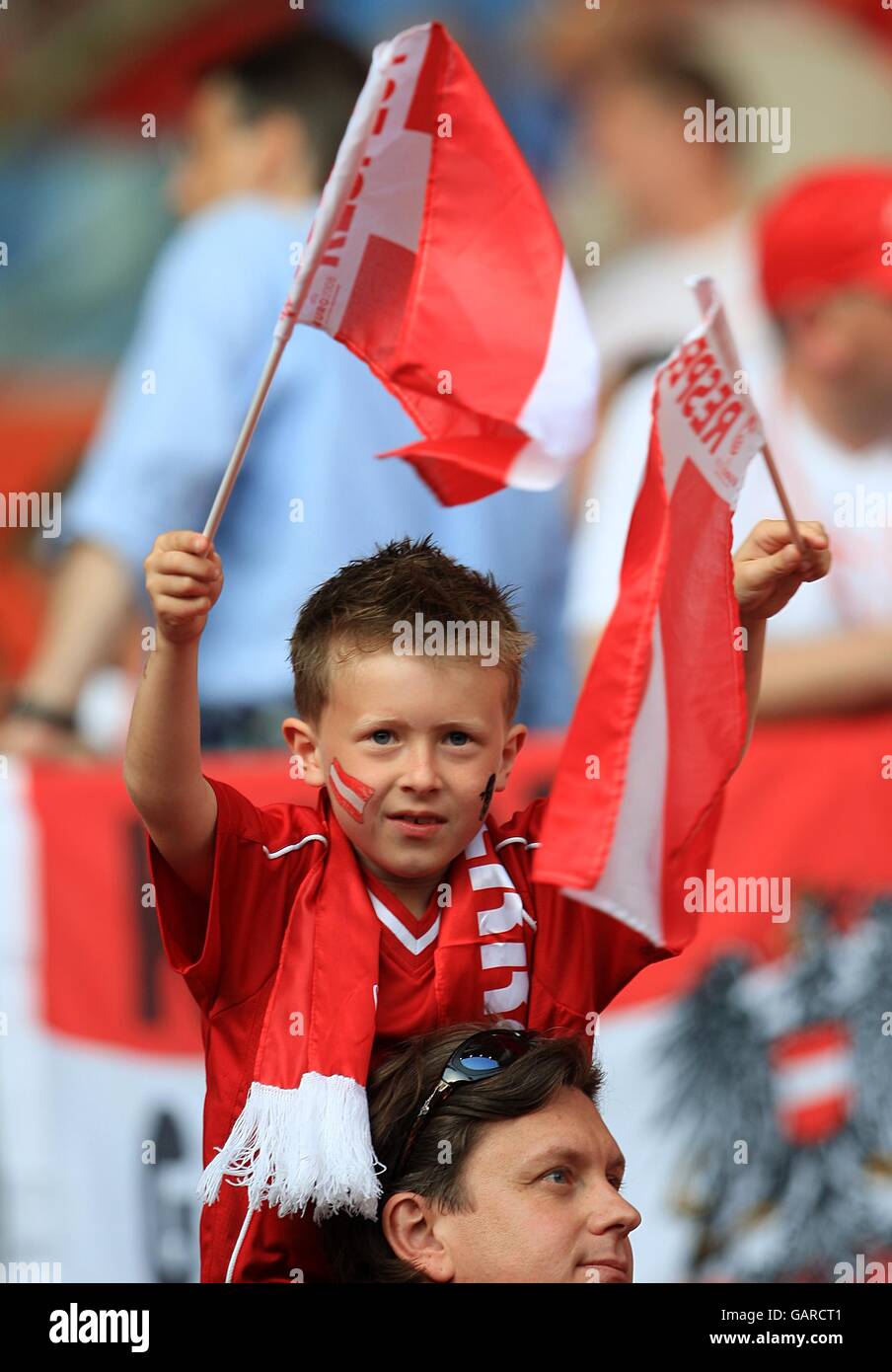 Soccer - UEFA campionato europeo 2008 - Gruppo B - Austria v Polonia - Ernst Happel Stadium Foto Stock