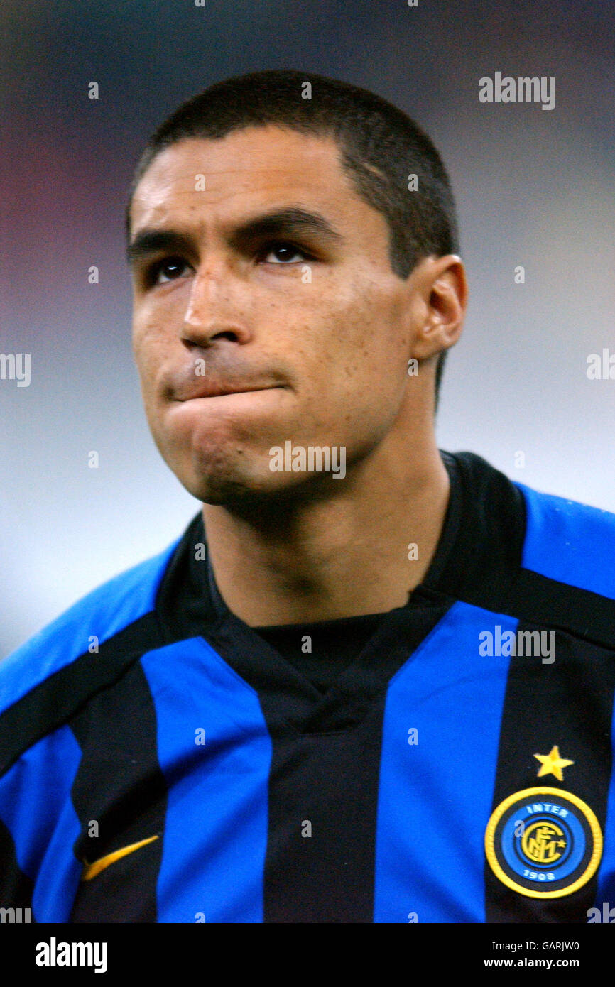 Soccer - UEFA Champions League - Quarti di Finale - Prima tappa - Inter Milan v Valencia Foto Stock