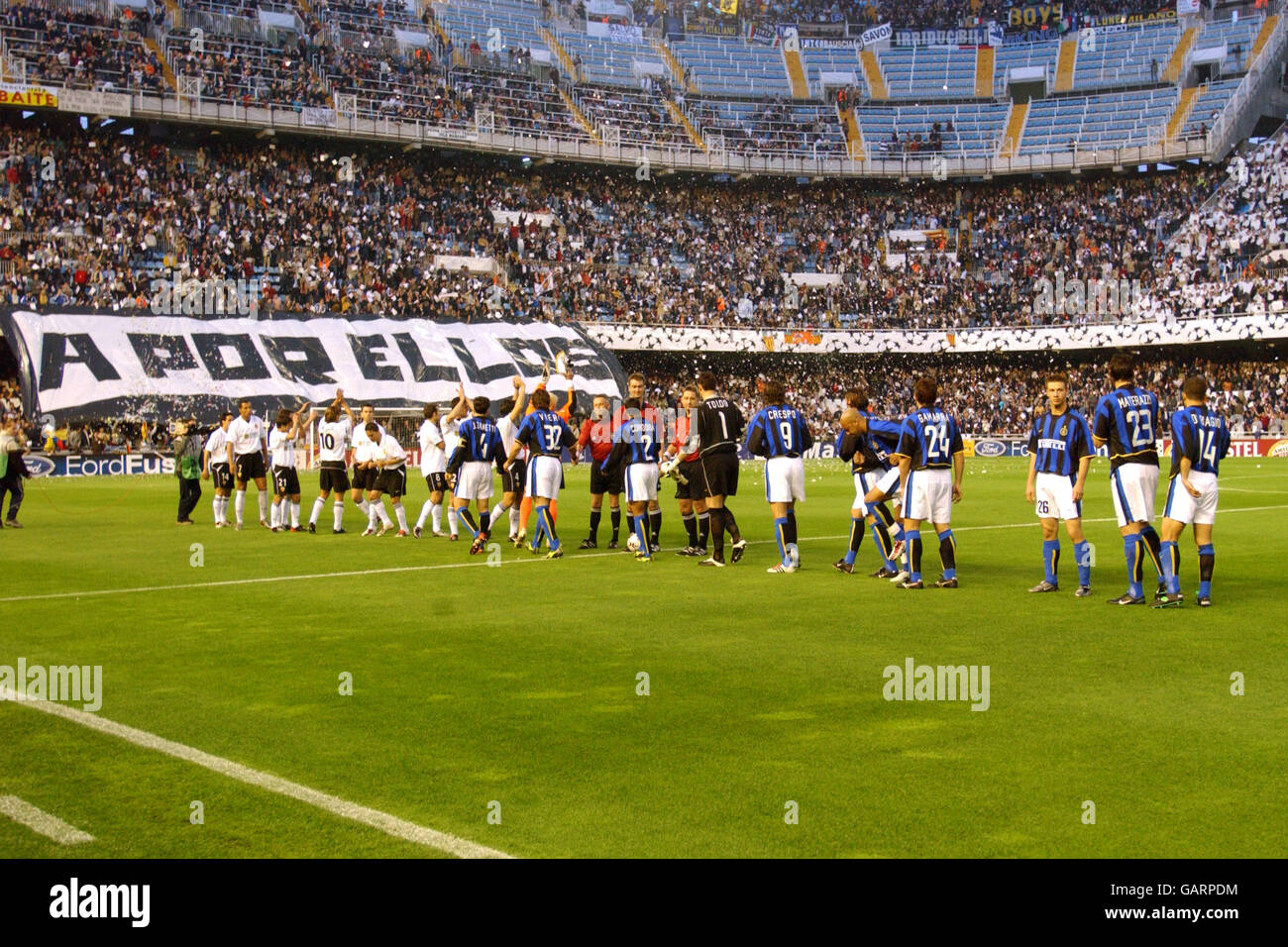 Soccer - UEFA Champions League - Quarti di Finale - Seconda tappa - Valencia V Inter Milan Foto Stock