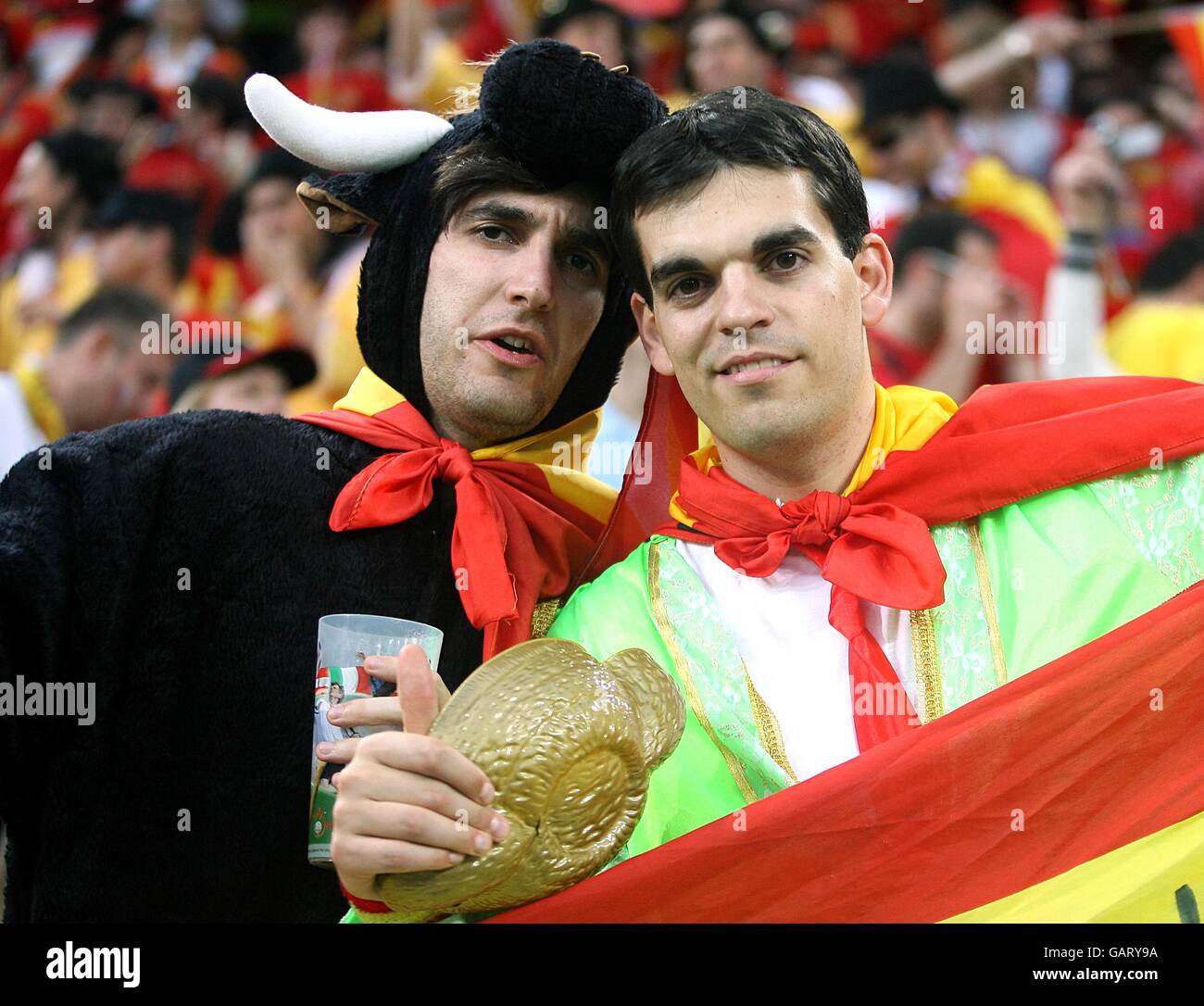 Soccer - UEFA campionato europeo 2008 - Gruppo D - Spagna v Russia - Tivoli Neu Stadium Foto Stock