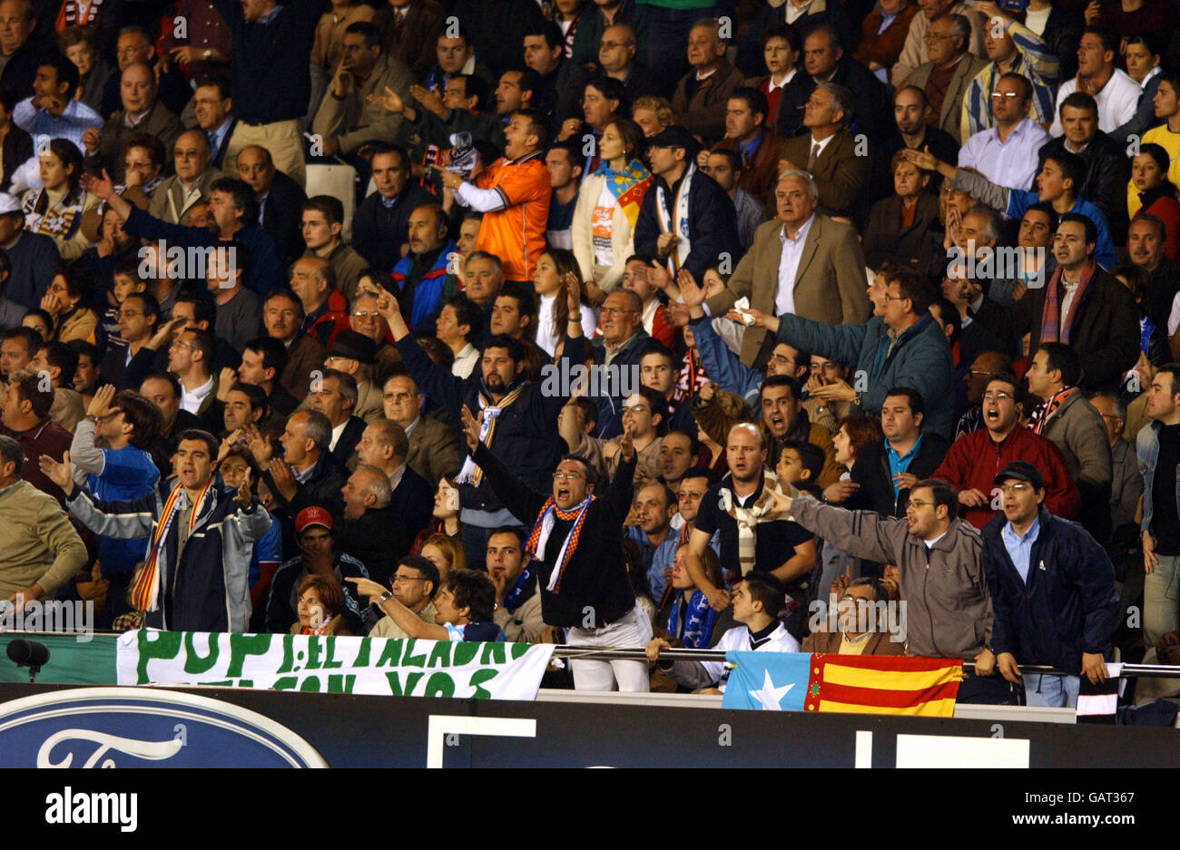 Soccer - UEFA Champions League - Quarti di Finale - Seconda tappa - Valencia V Inter Milan Foto Stock