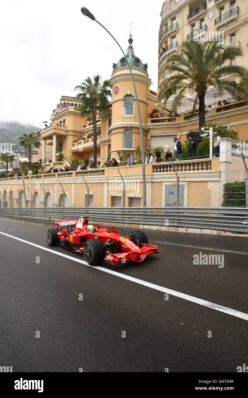 Formula uno Motor Racing - Gran Premio di Monaco - gara - Monte Carlo. Felipe massa, Ferrari Foto Stock