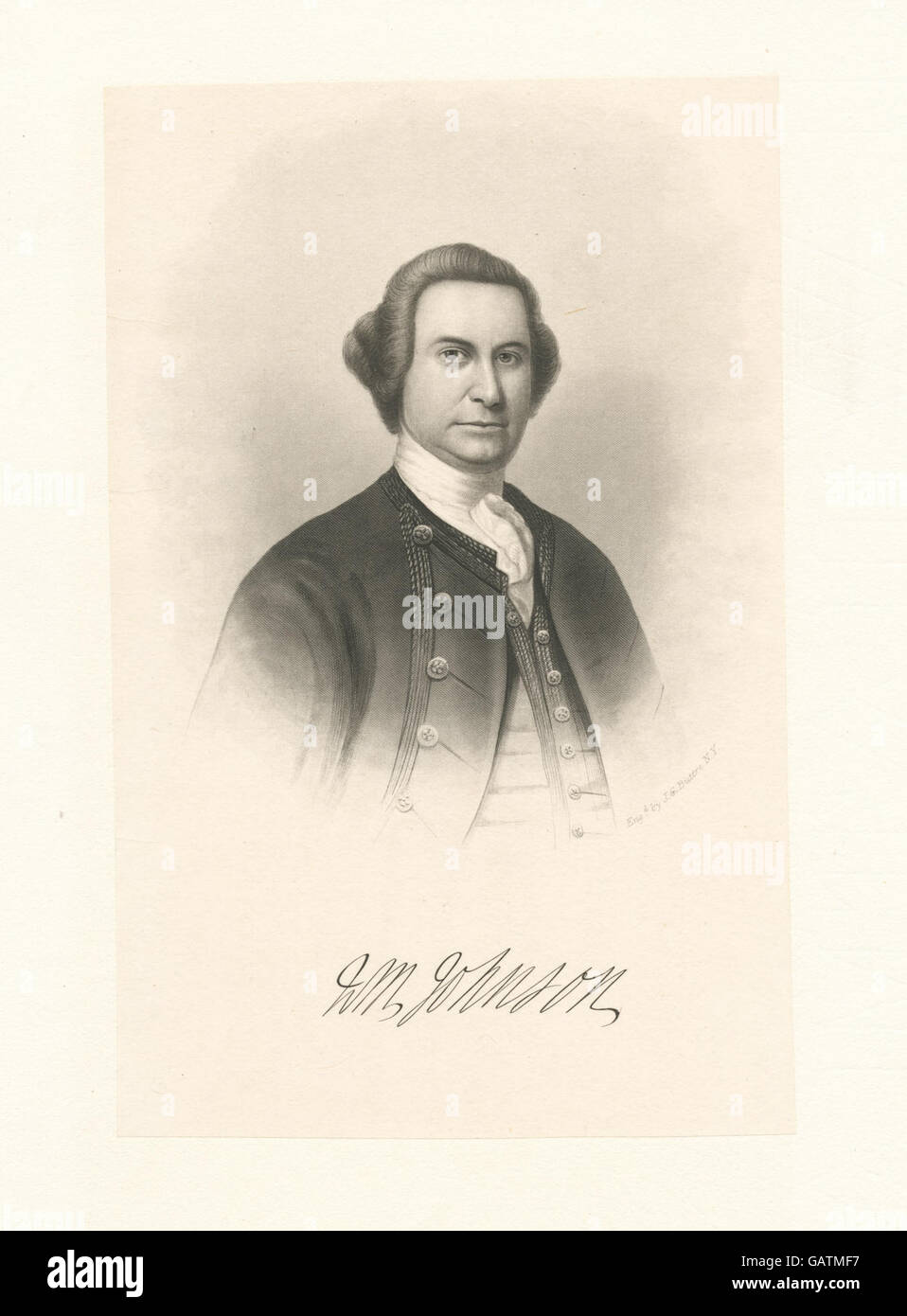 Wm. (Sir William) Johnson ( Ade-280214-1253500) Foto Stock