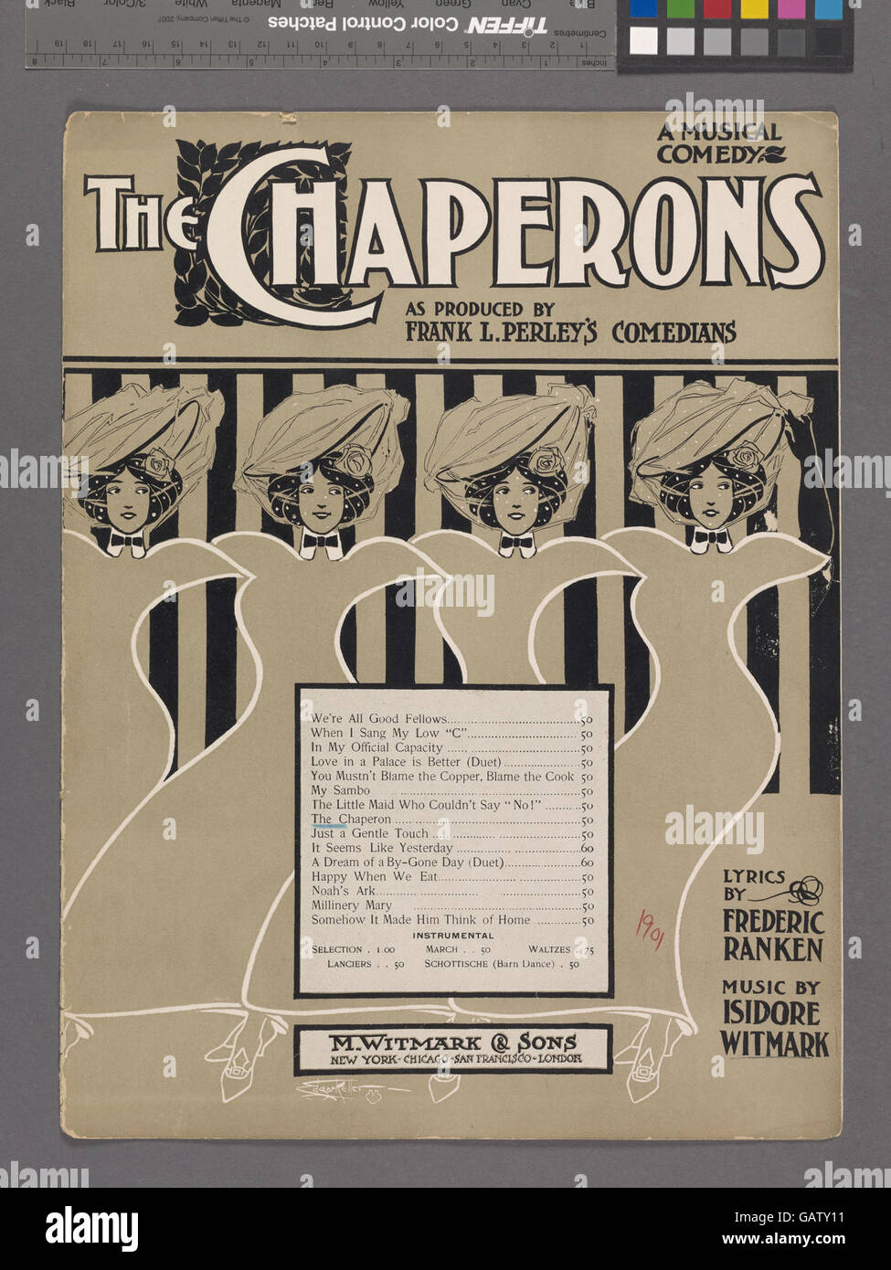 Immagine stock intitolata "The Chaperon", disponibile su Alamy. Foto Stock