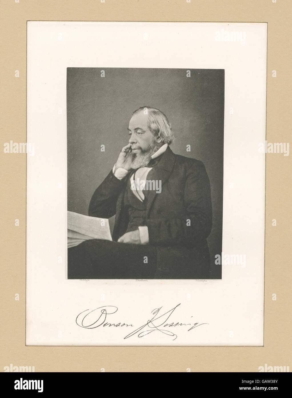 Benson J. Lossing ( b12349136-423926) Foto Stock