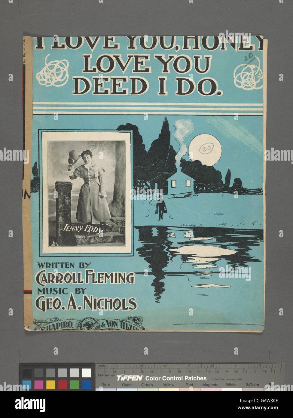 Immagine stock intitolata "i Love you, tesoro, Love you 'Deed i Do', disponibile su Alamy. Foto Stock