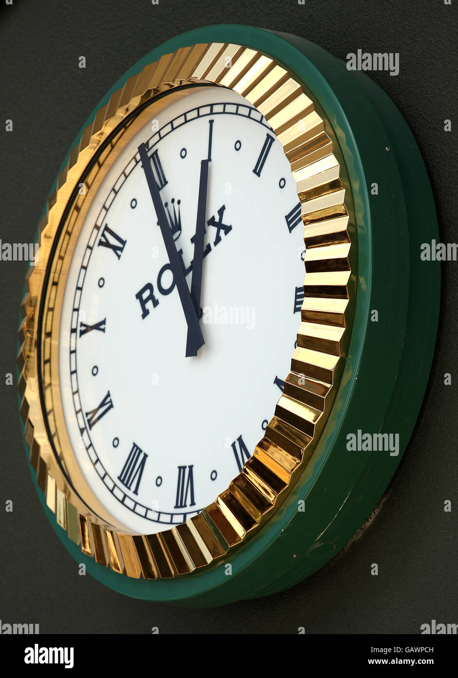 Rolex clock wimbledon tennis championships immagini e fotografie stock ad  alta risoluzione - Alamy