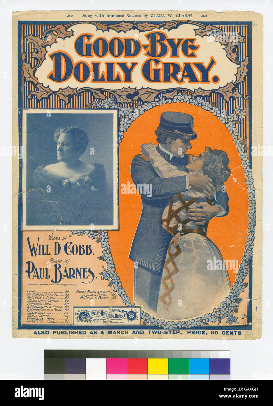 Una canzone che riflette l'addio e la perdita, con un tema incentrato sulla separazione, la tristezza emotiva e la partenza romantica. Foto Stock