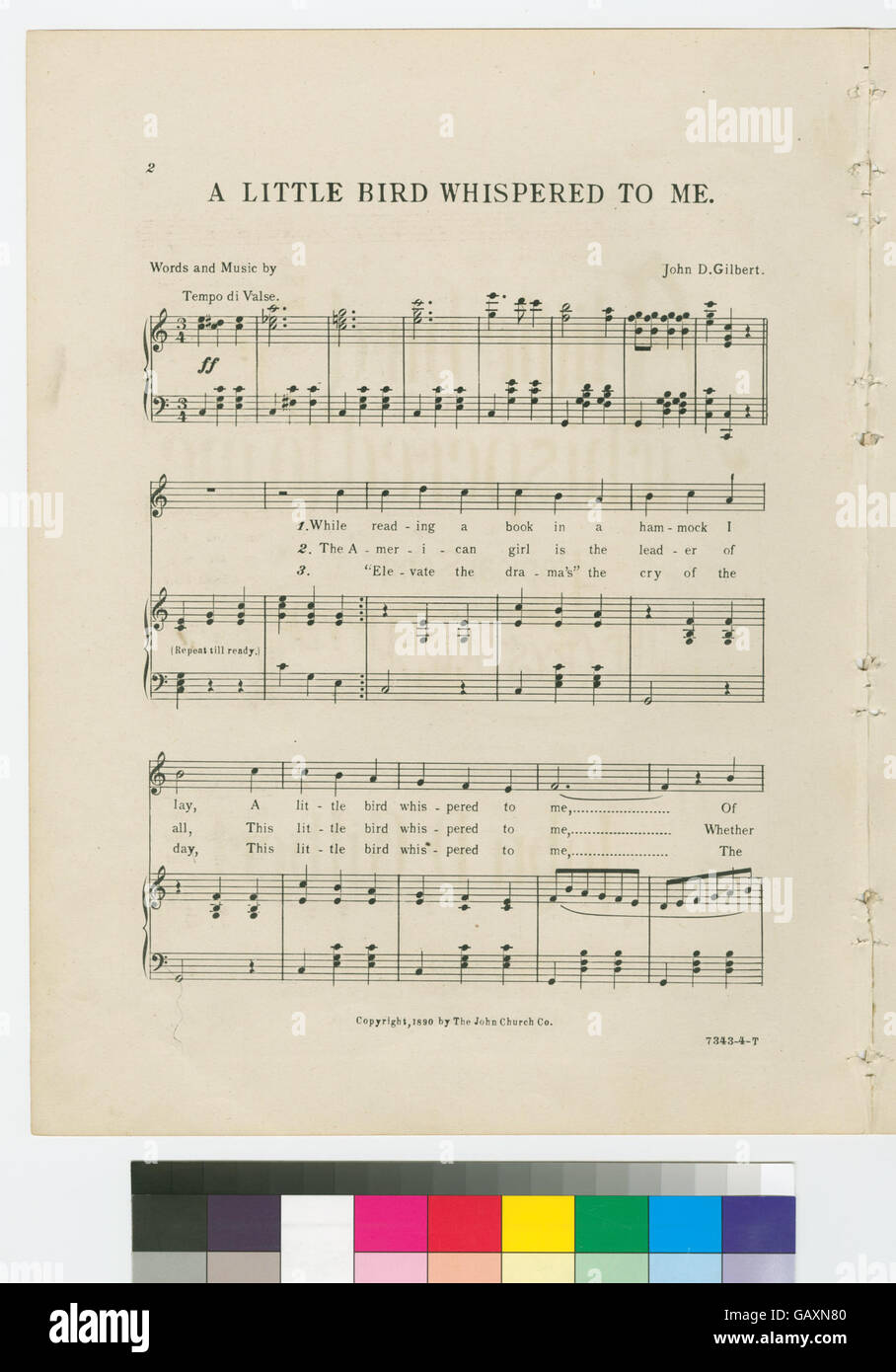 Una frase comunemente usata per implicare che informazioni o pettegolezzi fossero condivise indirettamente, spesso suggerendo una questione segreta o privata. Foto Stock