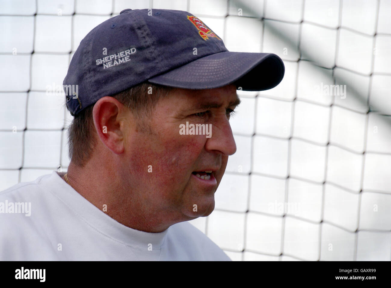 Cricket - Frizzell County Cricket Championship - Lancashire / Essex. L''autobus Graham Gooch dell''Essex Foto Stock