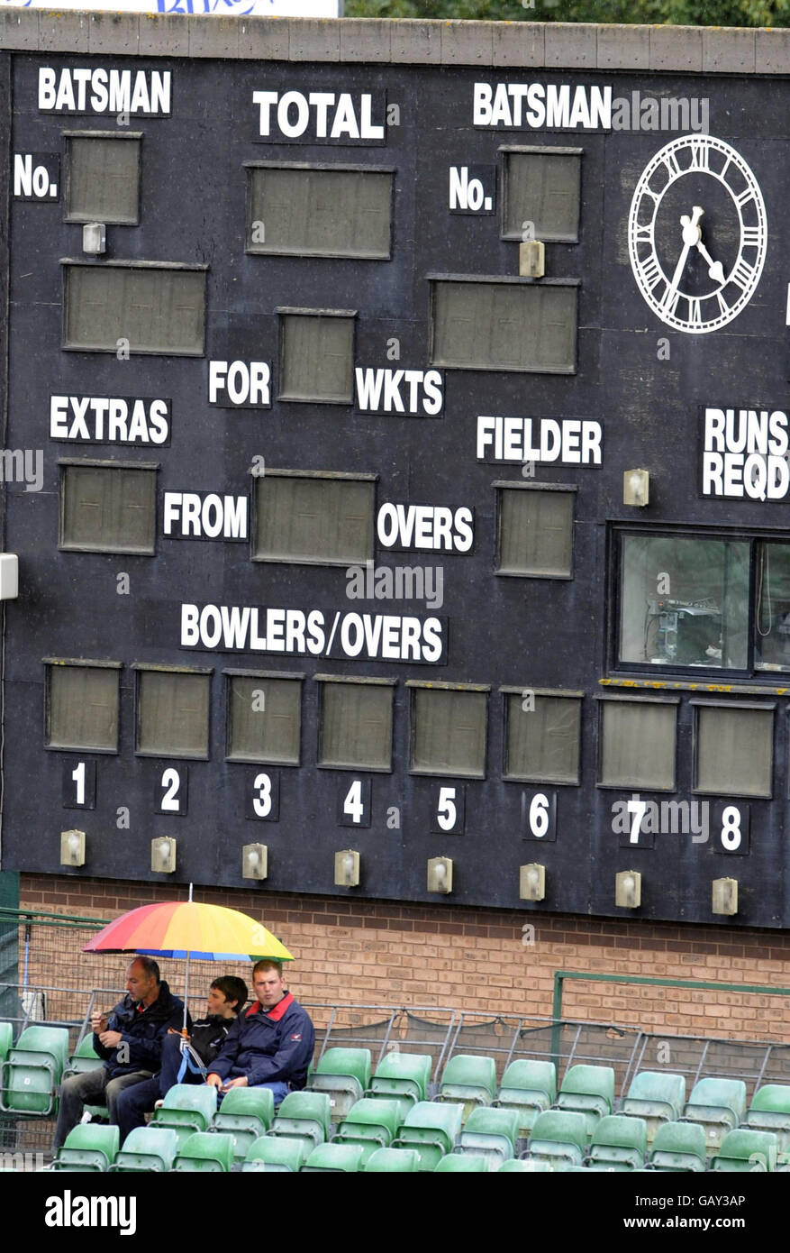 Cricket - Venti20 Cup - Quarti di Finale - Durham dinamo v Yorkshire Carnegie - Riverside Foto Stock