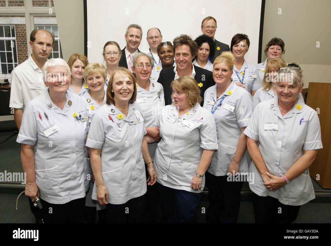 15 milioni di euro in finanziamenti per i servizi infermieristici Marie Curie, presso il Regent's College nel centro di Londra. Foto Stock