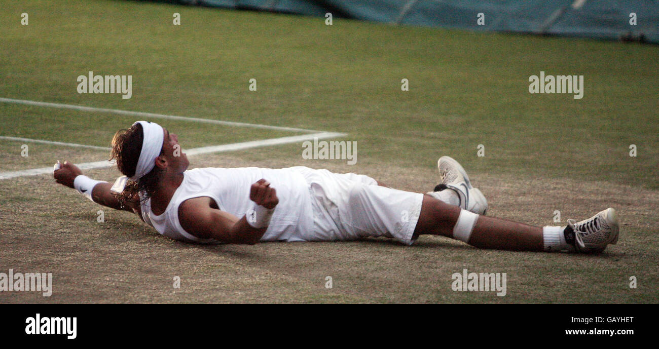 Tennis - campionati di Wimbledon 2008 - giorno tredici - il tutto in Inghilterra Club Foto Stock