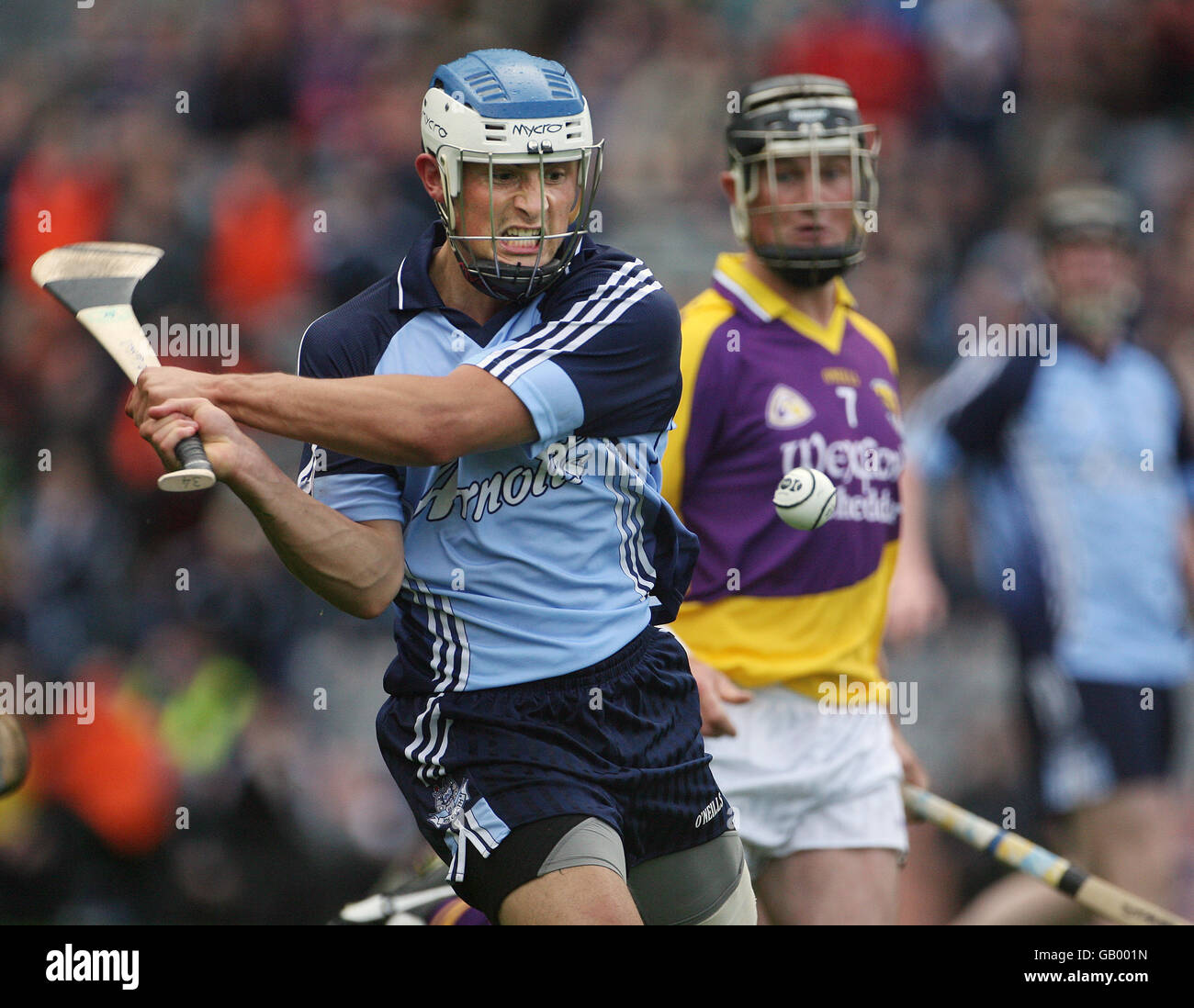 Una visione generale del Leinster che si frappone tra Wexford e. Dublino Foto Stock