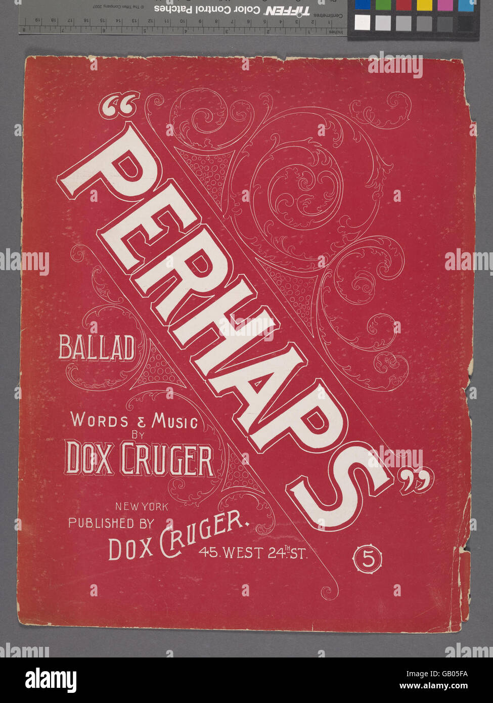 Una breve espressione di incertezza o possibilità, che indica il potenziale per qualcosa che può accadere. Il termine "forse” suggerisce contemplazione o indecisione riguardo a un risultato o azione futuri. Foto Stock