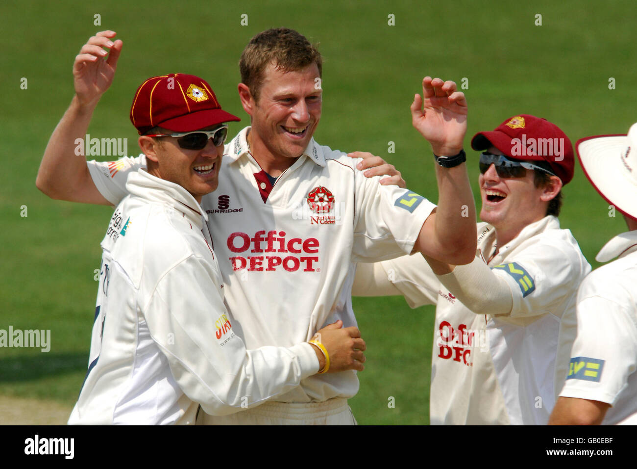 Cricket - Liverpool Victoria County Championship - Divisione di due - tre giorni - Northamptonshire v Leicestershire - La Contea ... Foto Stock