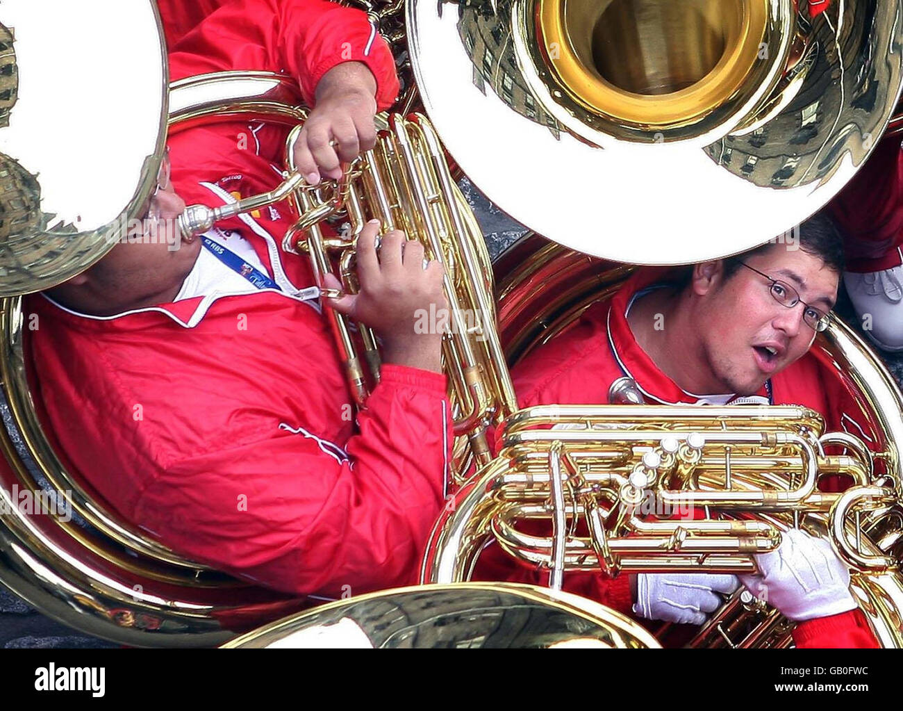 Le aquile reali in Edinburgh Foto Stock