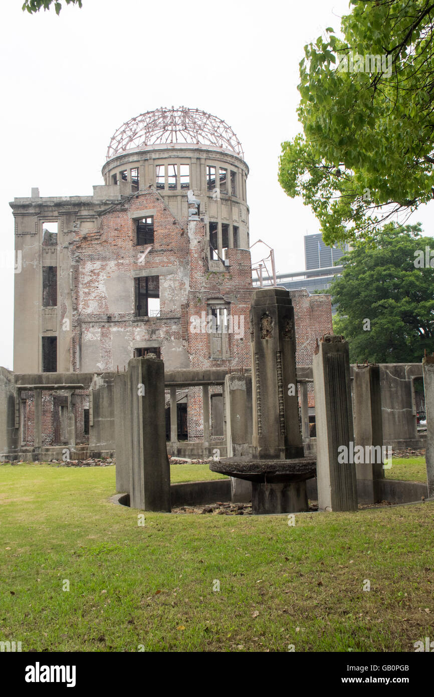 Hiroshima Peace Memorial. Foto Stock