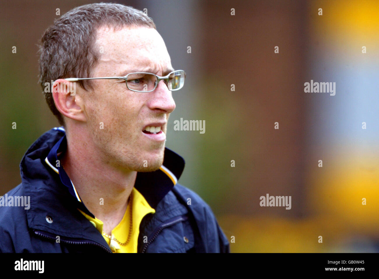Cricket - Frizzell County Championship - Warwickshire / Nottinghamshire. Simon Hollyhead, Warwickshire CCC Fitness e Conditioning Coach Foto Stock