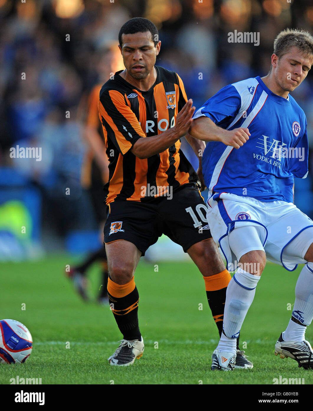 Calcio - Friendly - Chesterfield v Hull City - Parco Giochi Foto Stock