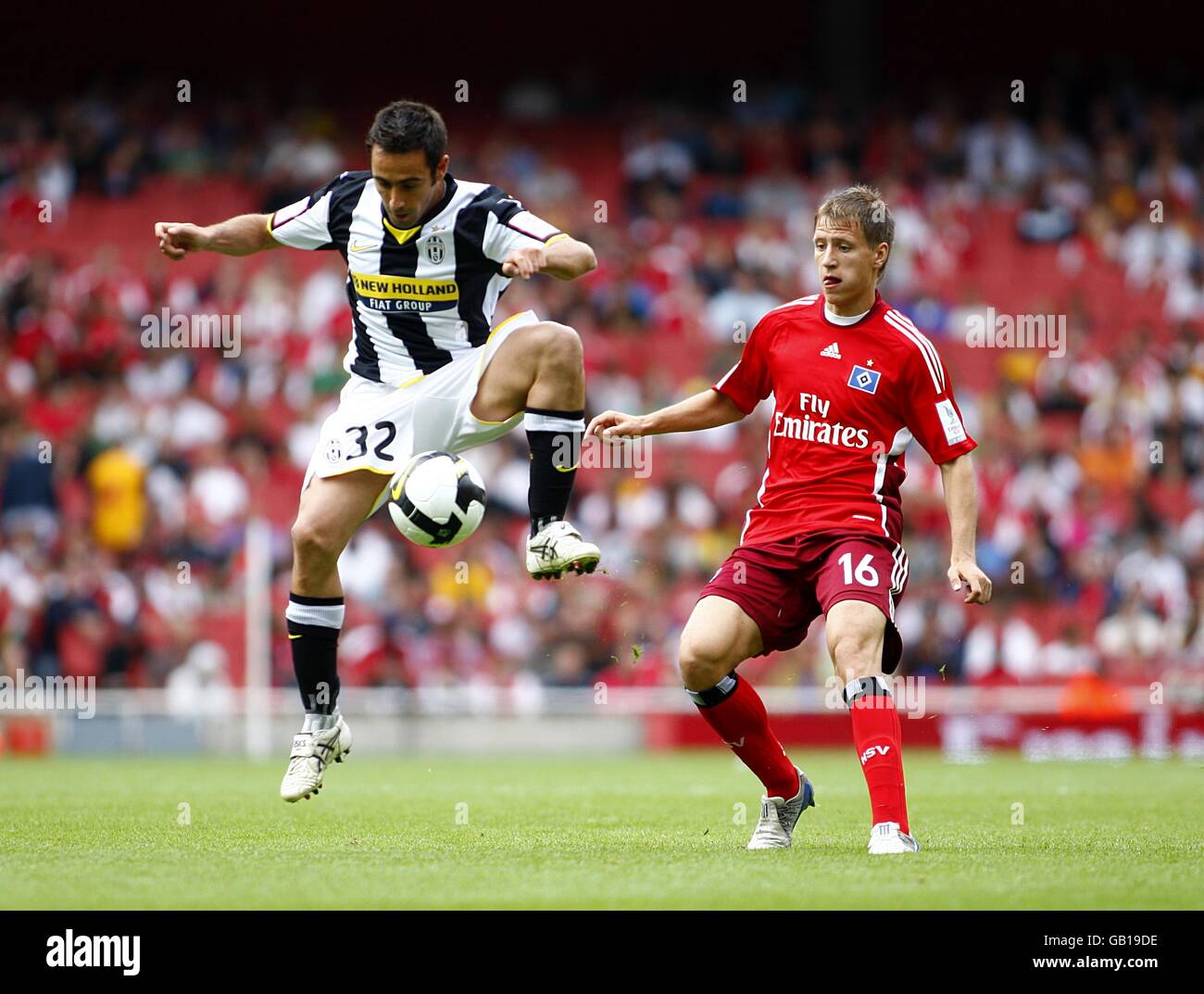 Calcio - Emirates Cup - Amburgo v Juventus - Emirates Stadium Foto Stock