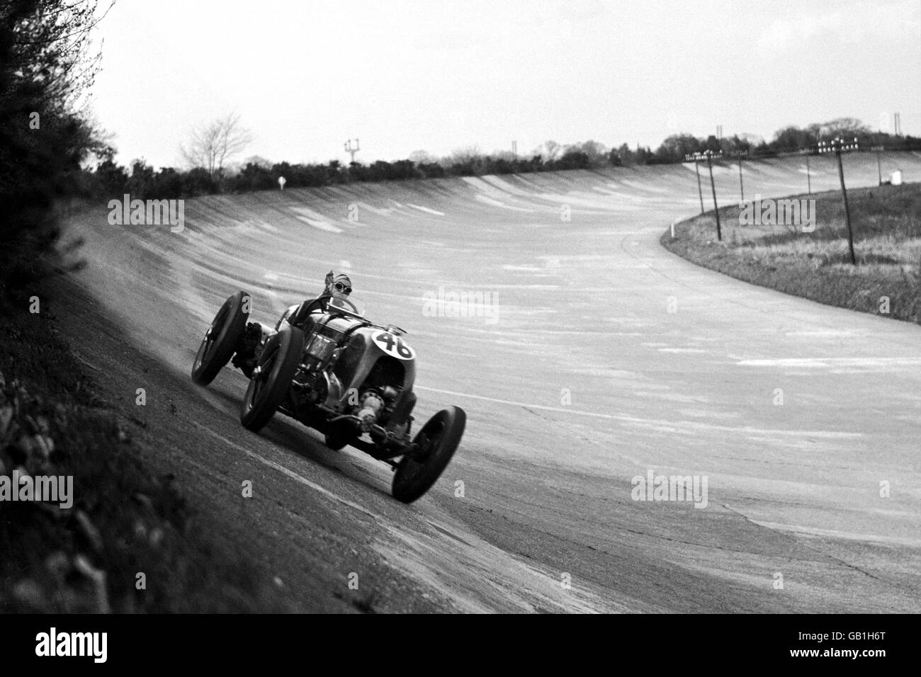 Motor Racing - British Empire Race - Brooklands. Sir Henry Birkin Foto Stock