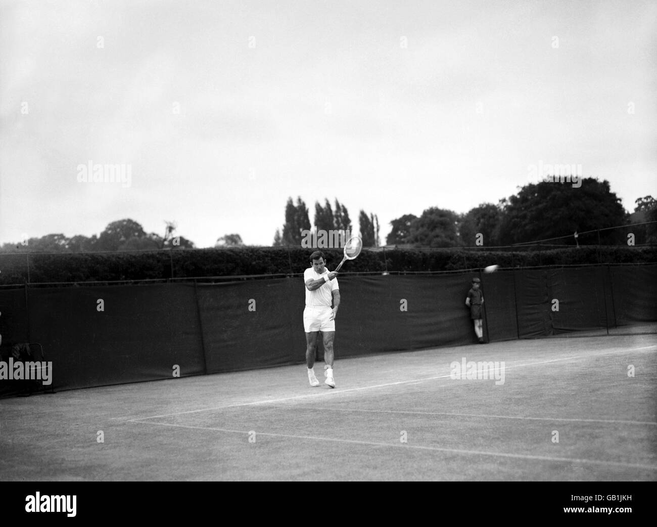 Tennis - Campionati di Wimbledon. Donald Dell Foto Stock