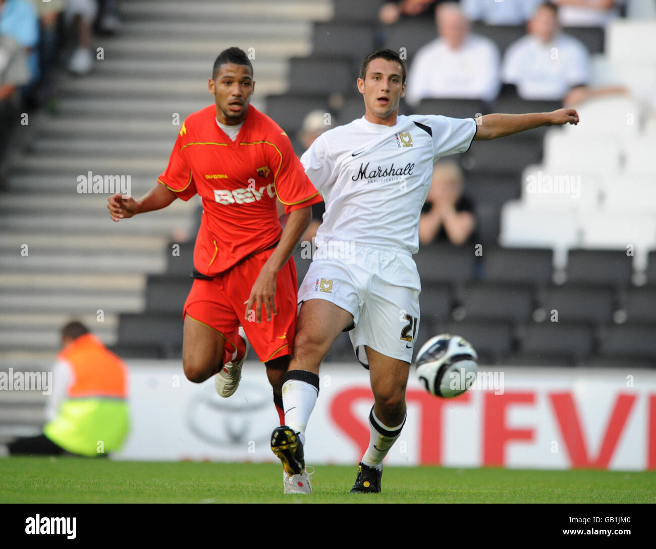 Calcio - Friendly - Milton Keynes Dons v Watford - Stadium:mk Foto Stock