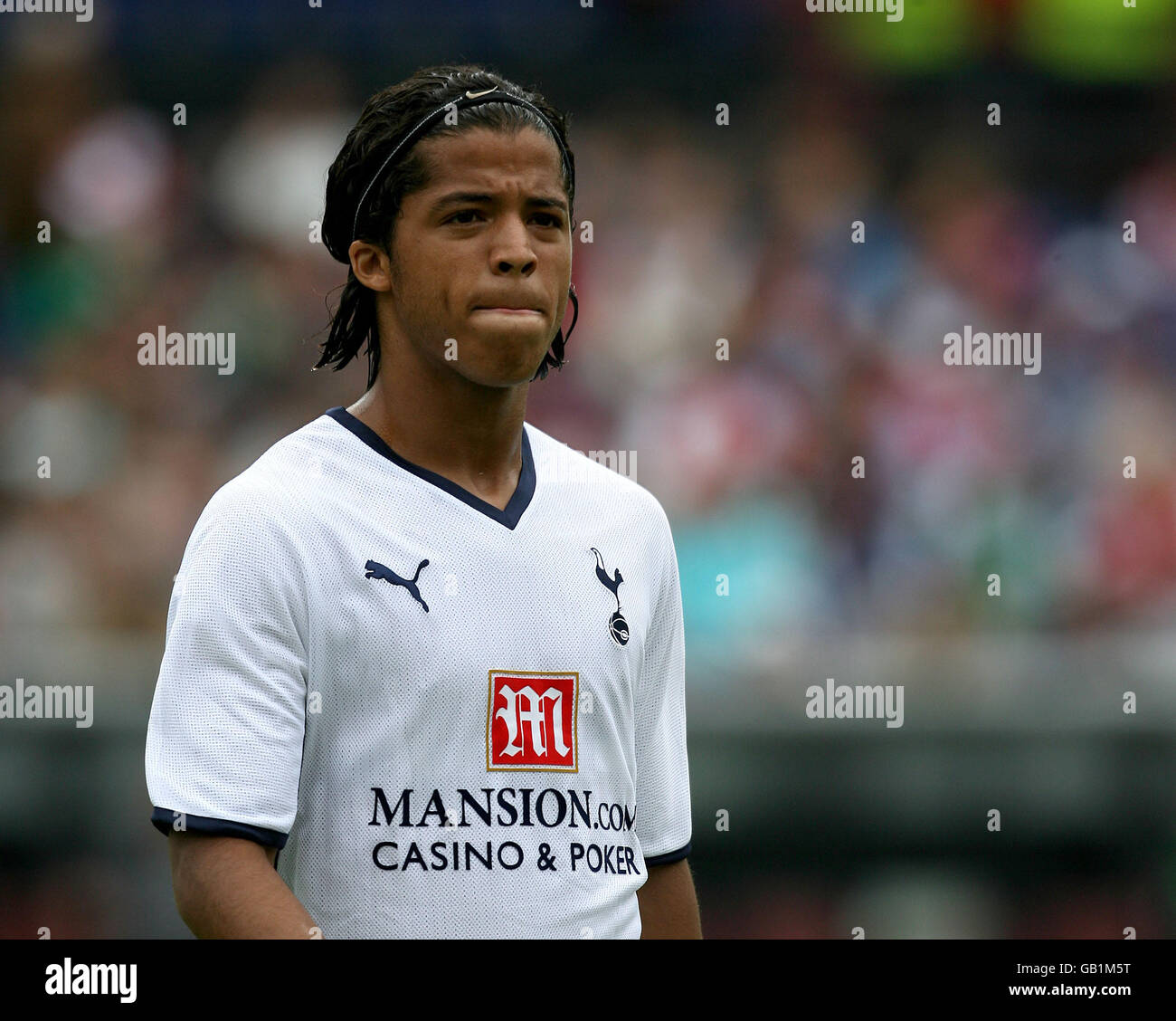 Tottenham Hotspur Giovani Dos Santos durante il gioco contro Borussia Dortmund Foto Stock